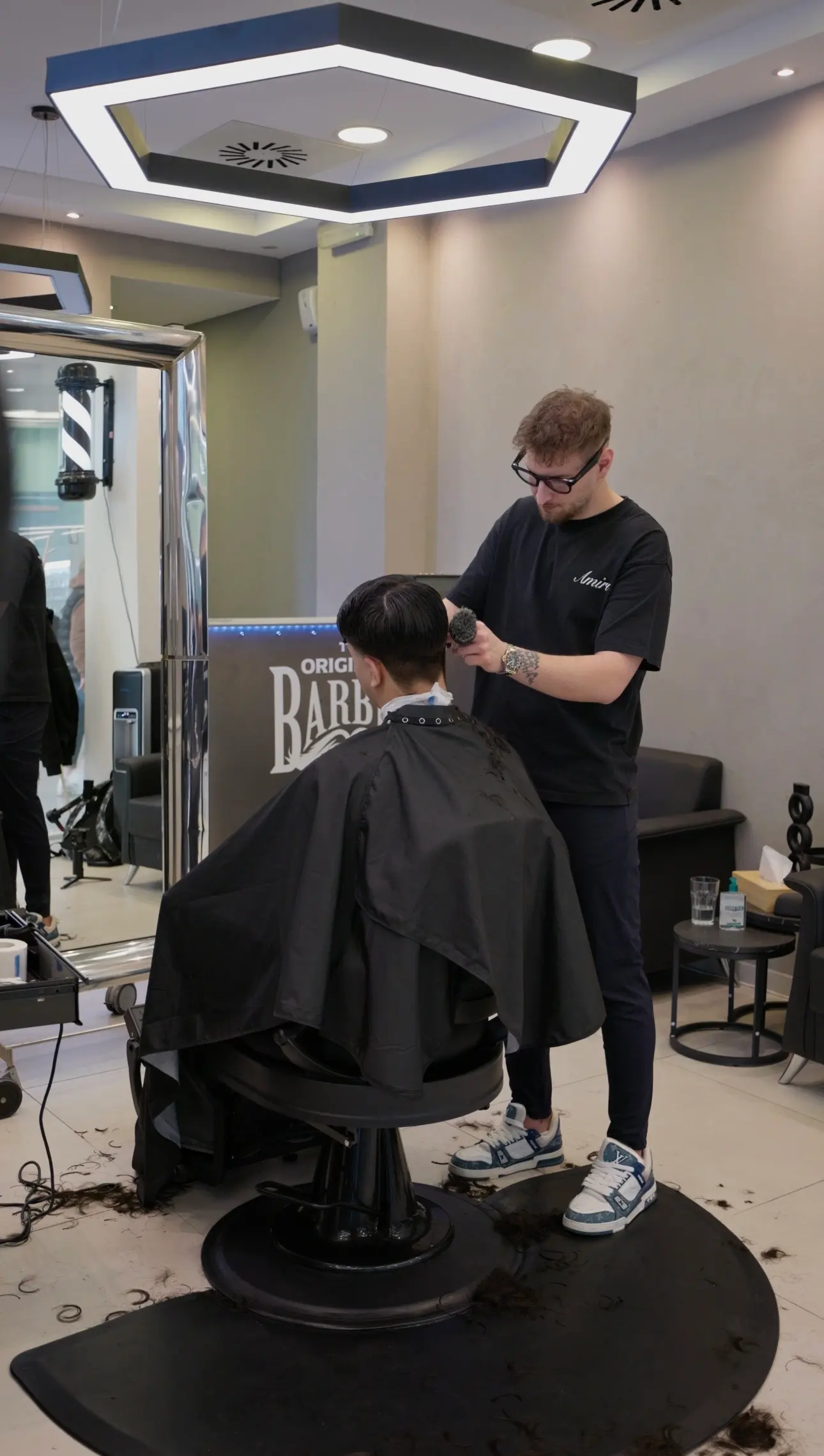 Vývěsní štít Original Barber